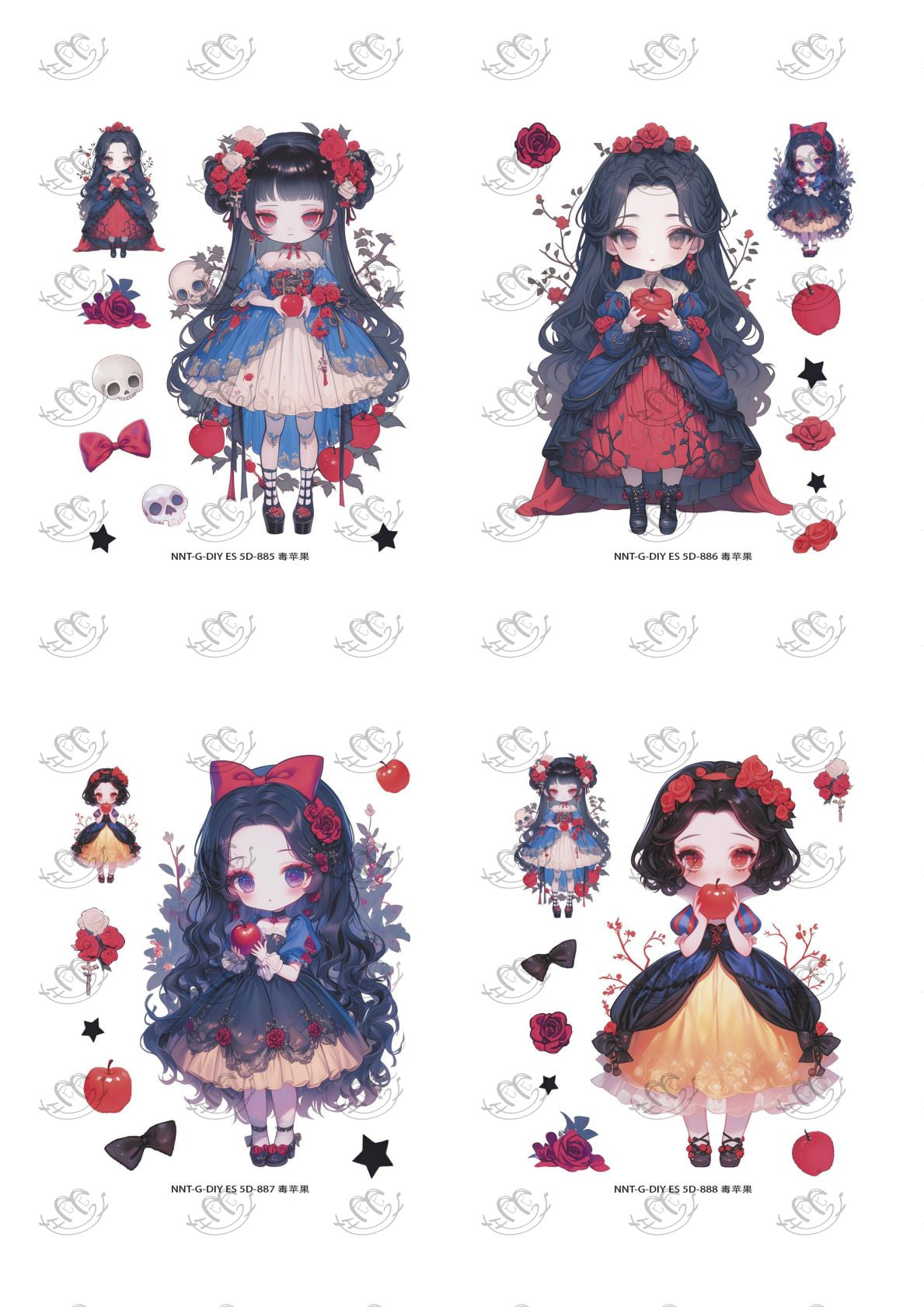 STICKER --ES01 10sets