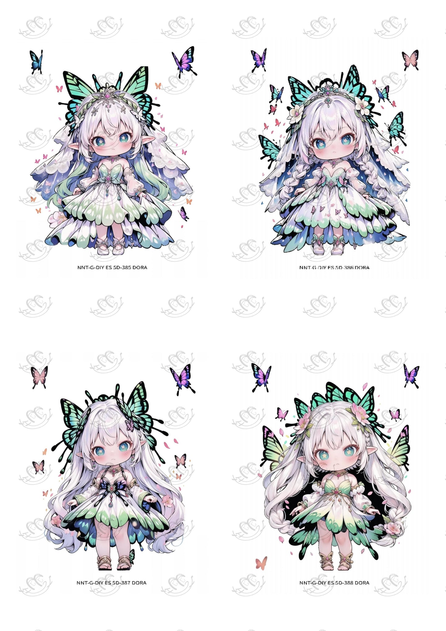 STICKER --ES04 9sets