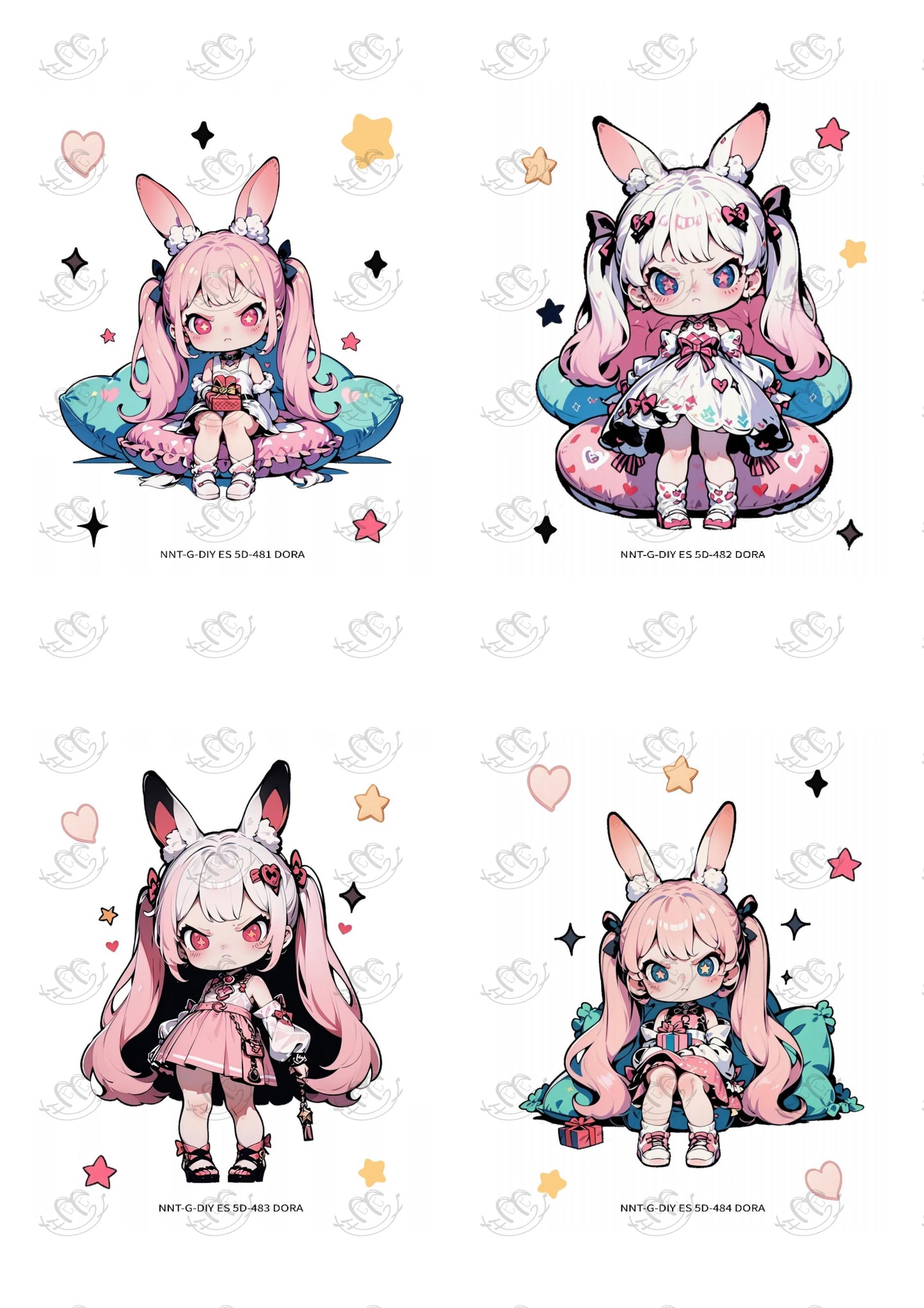 STICKER --ES04 9sets