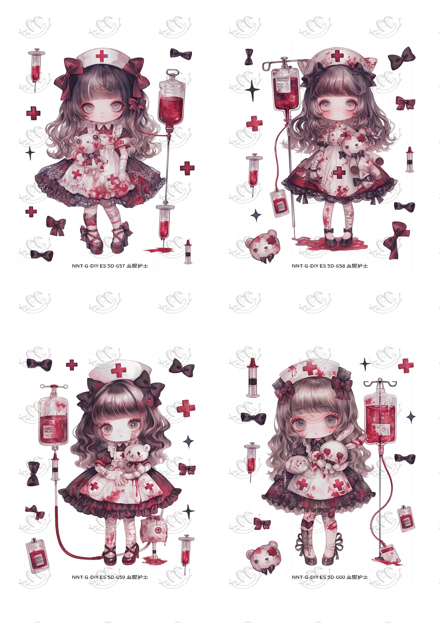 STICKER --ES06 9sets