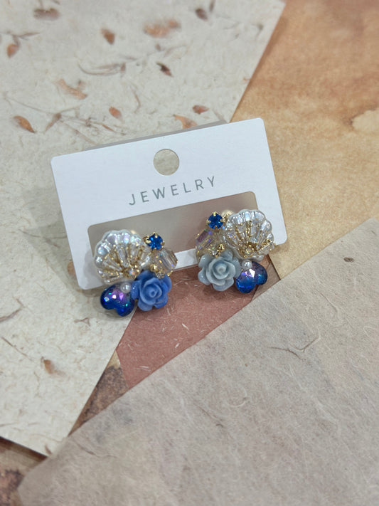 004 S925 Shelian Beach style earrings