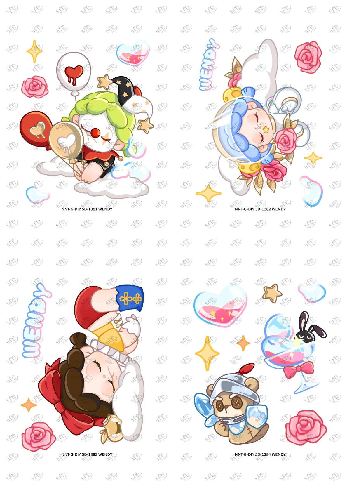 STICKER --NNT5 9sets